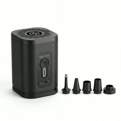 Sunlido mini electric air pump with 5 nozzle attachments