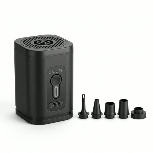 Sunlido mini electric air pump with 5 nozzle attachments